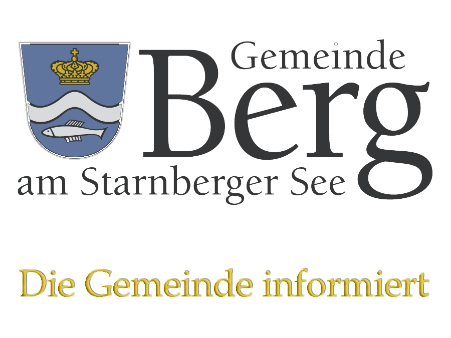 Logo Gemeinde Berg - Die Gemeinde informiert