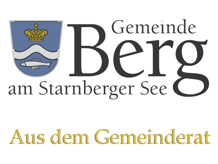 Logo Gemeinde Berg - Aus dem Gemeinderat